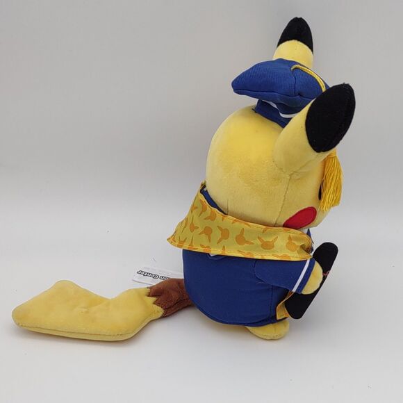Pokémon Center Original Graduate Pikachu Poke Plush 8 In Graduation Celebration - Picture 4 of 11